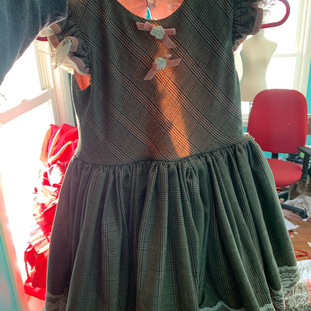 Size 8 dollcake tartan